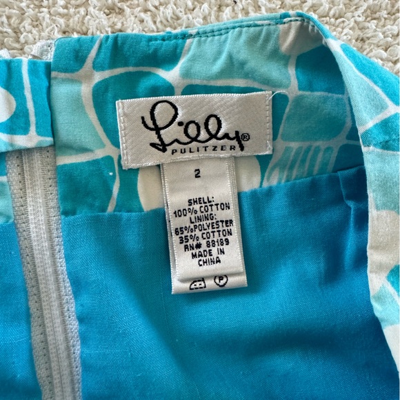 Lilly Pulitzer Vintage 80s A-Line Skirt - Picture 5 of 5